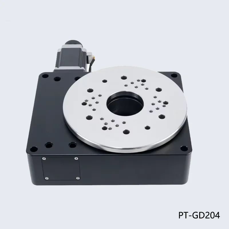 

high precision electric hollow rotary table indexing plate divider PX110-100H
