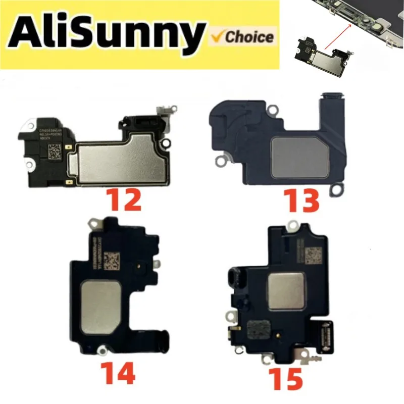 كابل مرن لسماعة الأذن الأمامية العلوية لهاتف iPhone 12 13 Pro Max 14 15 Plus قطع غيار سماعات الأذن #1