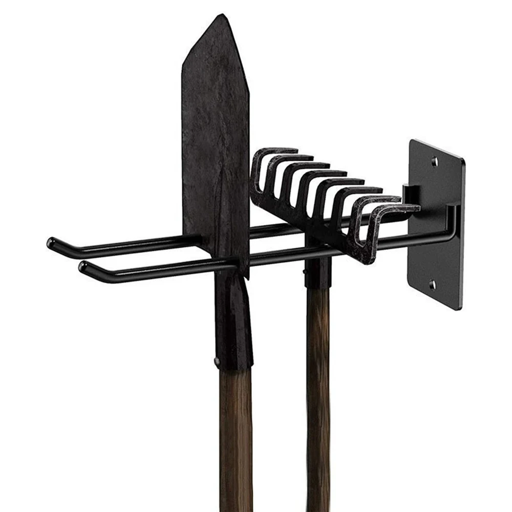 Werkzeugaufbewahrungssystem Haken Wandhalterung Garagenlagerung Mehrzweck-Gartenwerkzeug-Organizer für Lager und Garage Wandhaken – Detail 4