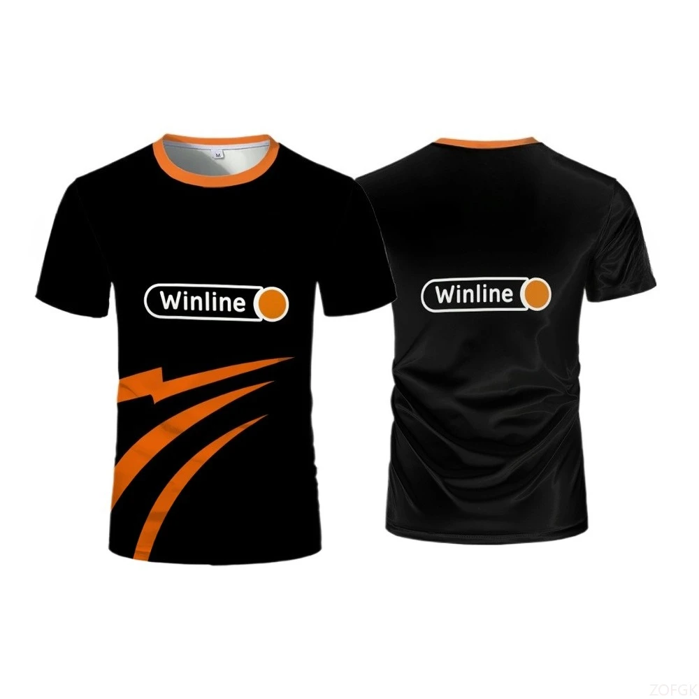 الصيف الأوروبية والأمريكية قمة الموضة احتقان المرور الرياضة الاتجاه الجديد تي شيرت