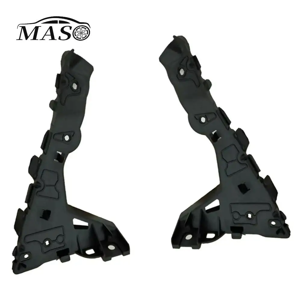 2pcs Front Bumper Support Brackets Left and Right for Opel Vauxhall Astra H 2004 2005 2006 2007 2008 2009 2010 24460283