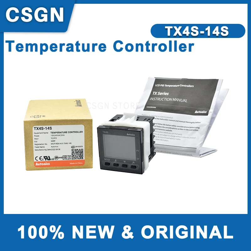 TX4S-14S Autonics Temperature Controller Pid Temperature Controller TX4S