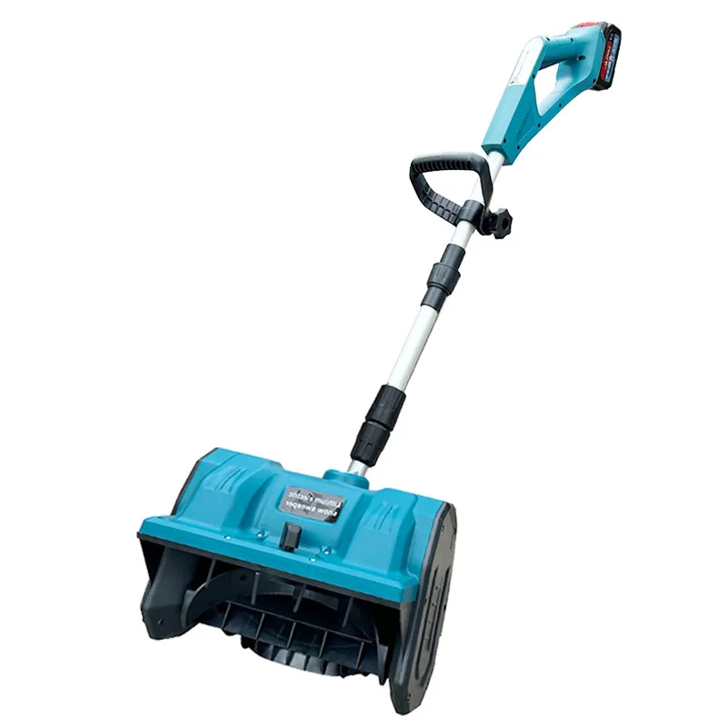 Lithium battery small snow plow, household plow, electric hand push blower, courtyard road, thrower