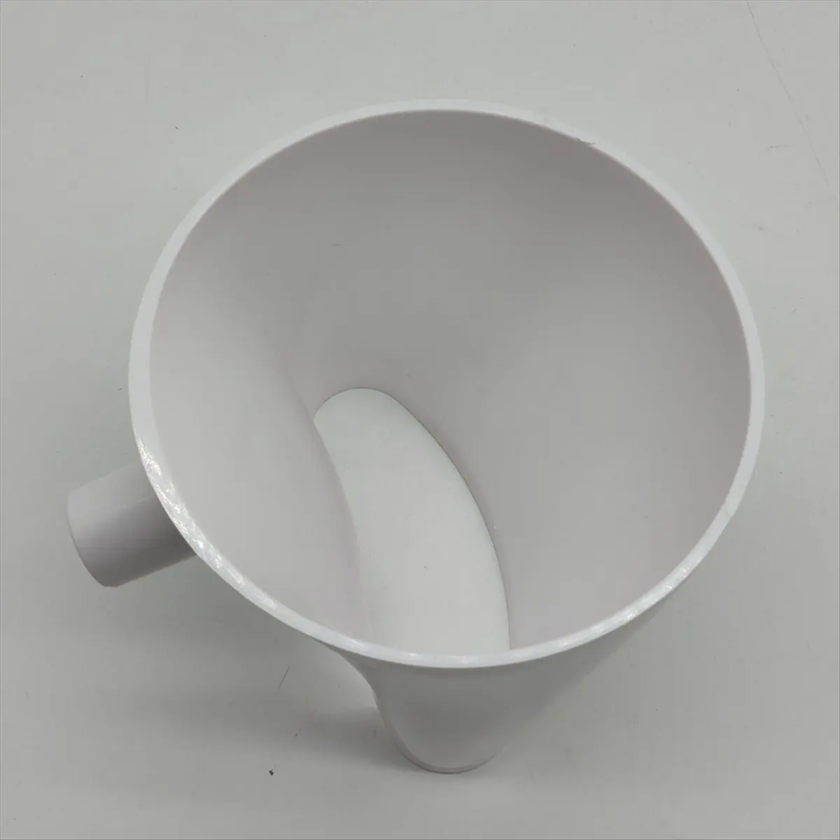 Supernew ABDD 2pcs Flour Funnel for Kitchen Aid Mixer,Flour Funnel for Ksm150 5-Quart Tilt-Head Stand Mixer White