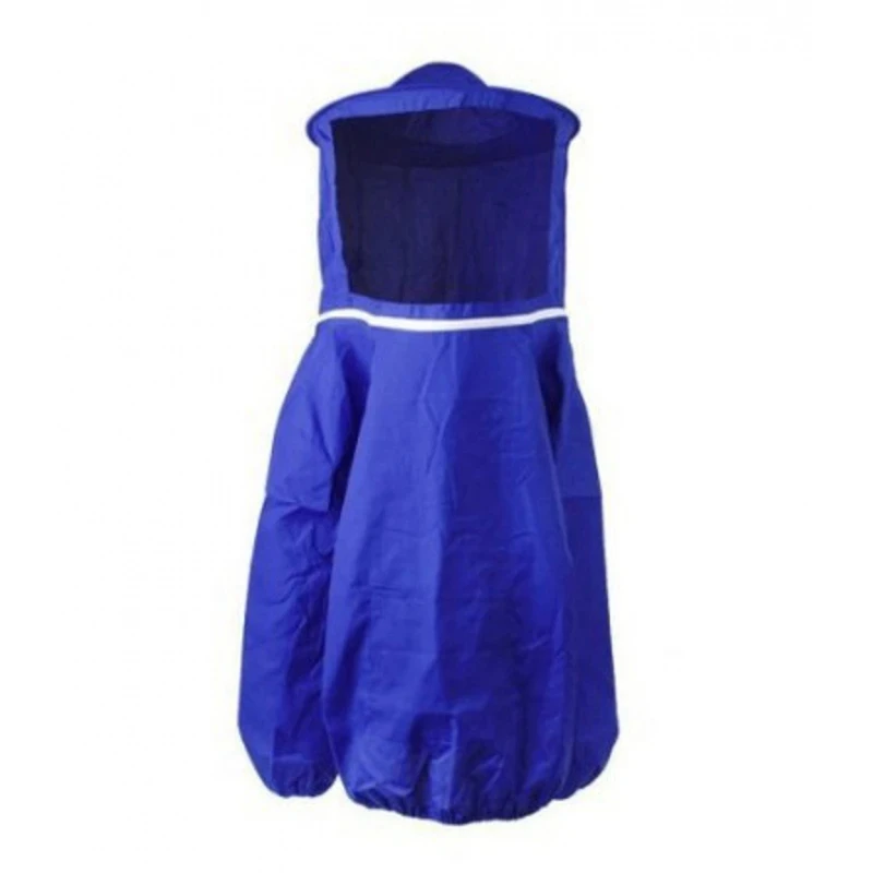 

1 PCS Beekeeping Suit Bee Clothes Of With Hat Polyester+Cotton Anti-Bee Suit Farming Clothing Coverall,Blue