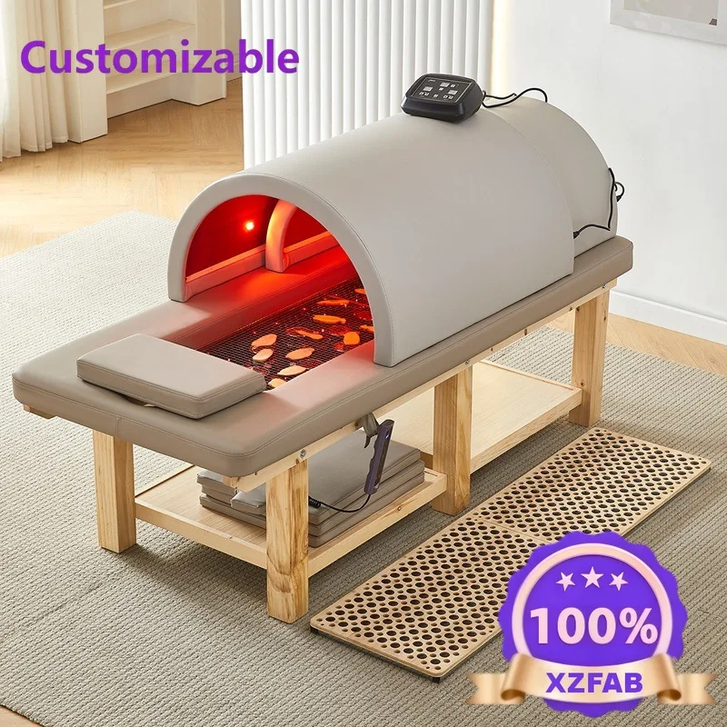 Factory Direct 2026 18 Moxibustion smokeless moxibustion bed beauty salon special intelligent traditional Chinese medicine heat