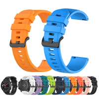 22mm Silicone Wrist Strap For OnePlus Watch 2/Watch 46mm Sport Bracelet For OPPO Watch 4 Pro/X Realme Watch S Smart Watch Bands