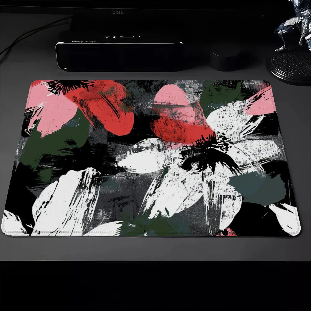 Splash-ink Gaming Mouse Mat Small Pc Gamer Deskmat Desk Pad Pad on the Table Mausepad Mousepad Mats Accessories Keyboard Cabinet