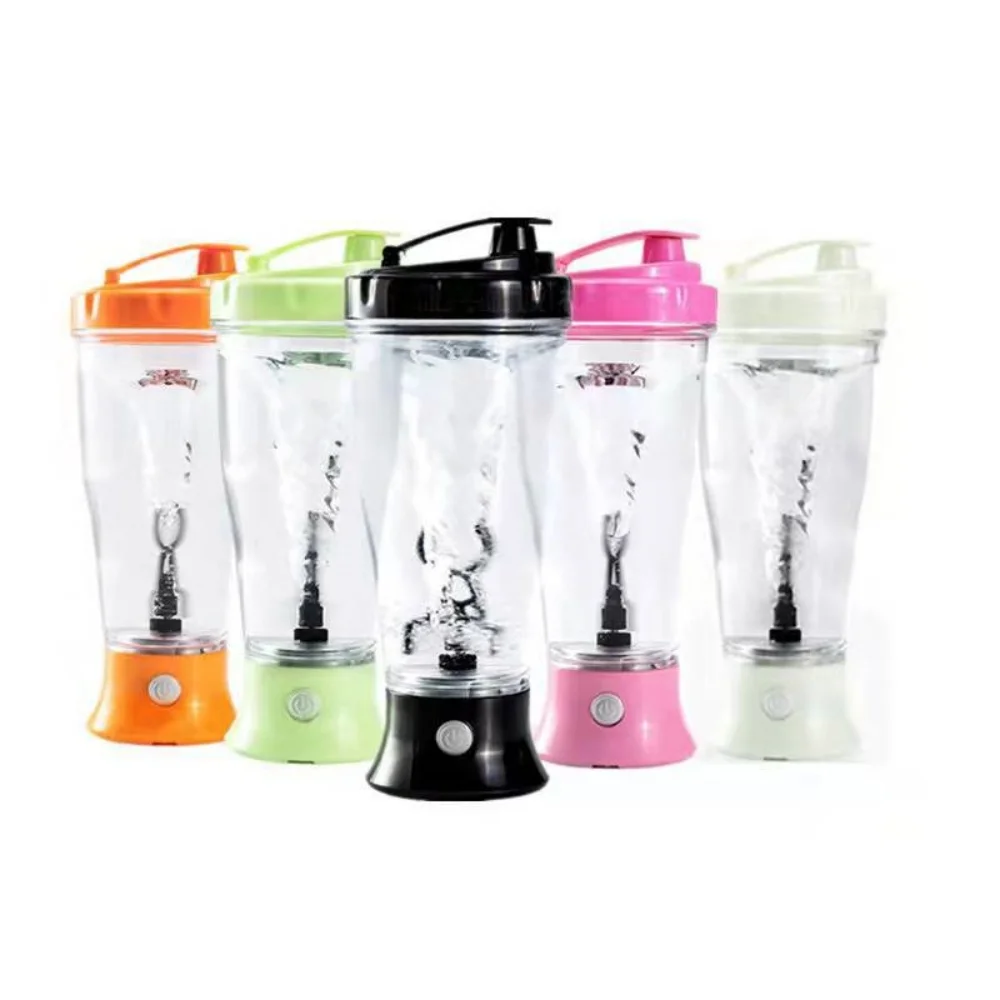 Electric Protein Shaker Bottle Self Stirring Fitness Gym Sport Water Cup On-the-Go for Protein Mixes - Compact Size