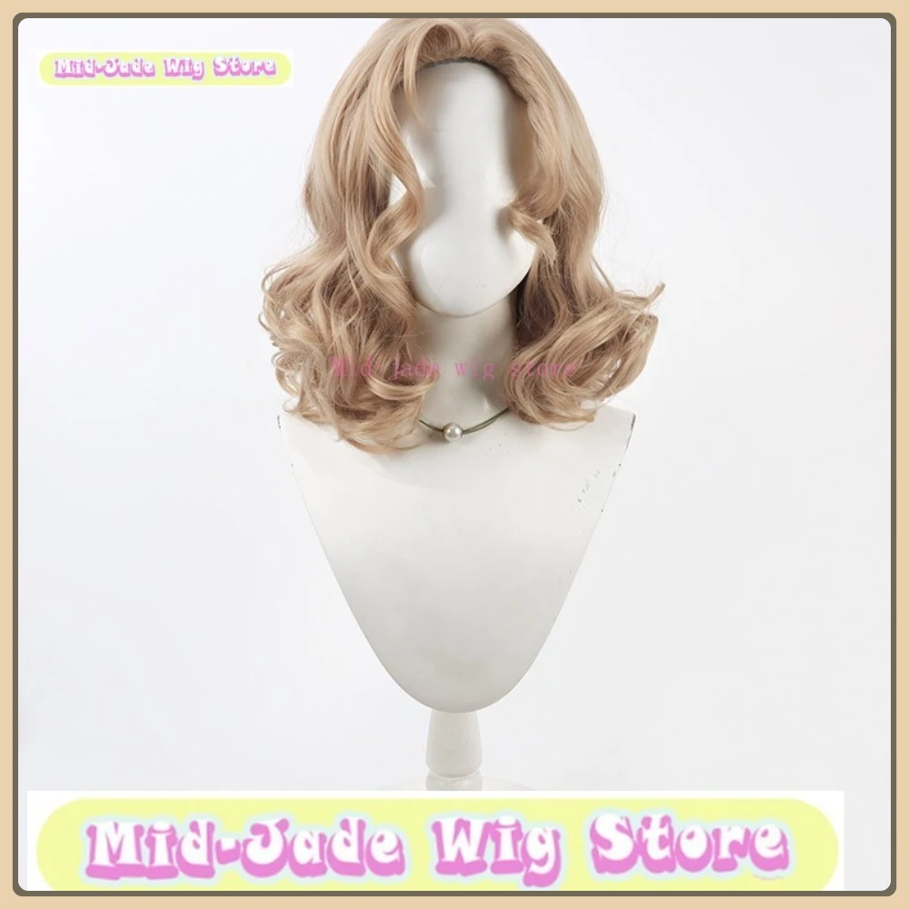 Mid-jade peruca loja mais velho ximuzi cosplay peruca anime jogo rpg cabelo sintético adereços de festa de halloween