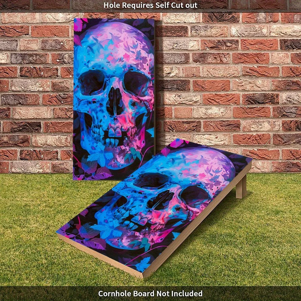 Blue Purple Demon Skull Waterp - Board Game Film 评论和价格