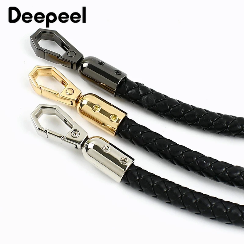 

1Pc Deepeel 30-120cm PU Leather Bag Straps Chain Women Handbag Replace Handle Rope Wovenbag Shoulder Strap DIY Bags Accessories