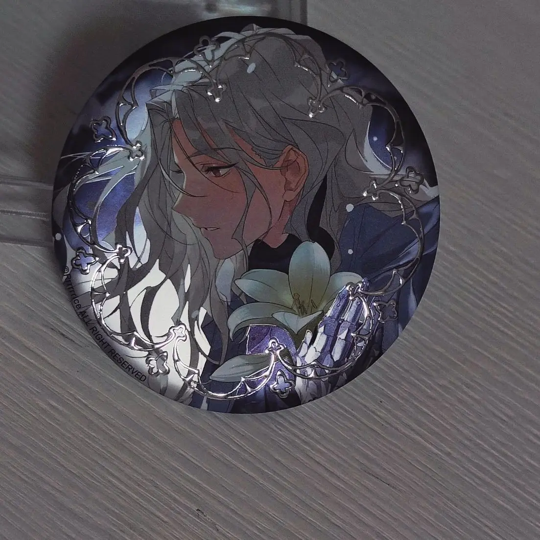 فرقة نجوم تومو هيوري عدن تأثيري شارة الهالوين أنيمي حقيبة ديكور دبوس المشجعين هدية عيد الميلاد إرسال إلى الأصدقاء