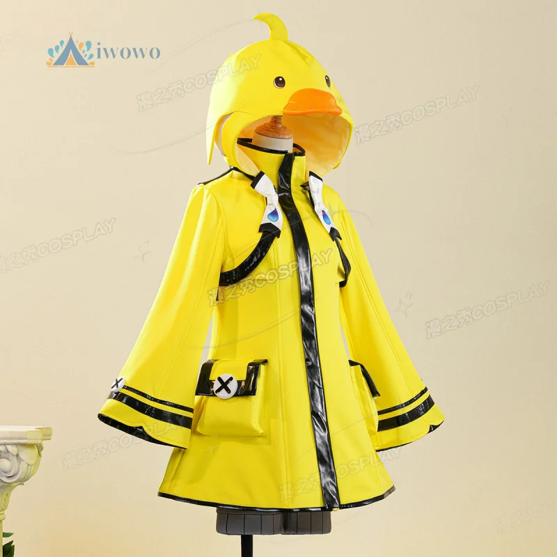

Genshin Impact Miliastra Wonderland Cosplay Little Yellow Duck Costume Cos Game Uniform Halloween Carnival Party Clothes New