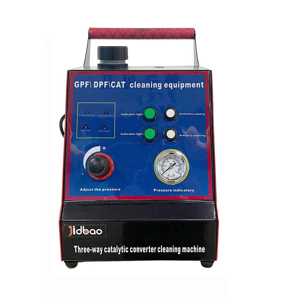 Lightweight High-Efficiency Automotive Exhaust Systems Cleaning Machine Metal Catalytic Car Care Equipment