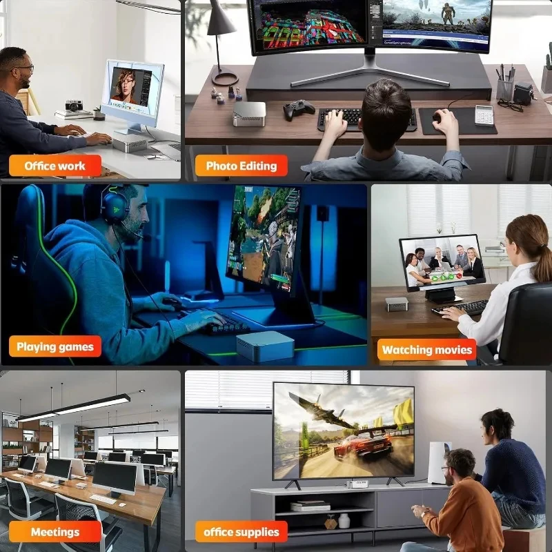 EQR-D A00MD Ryz00en 00HX Ultra-Quiet Busins Office and Media Dktop