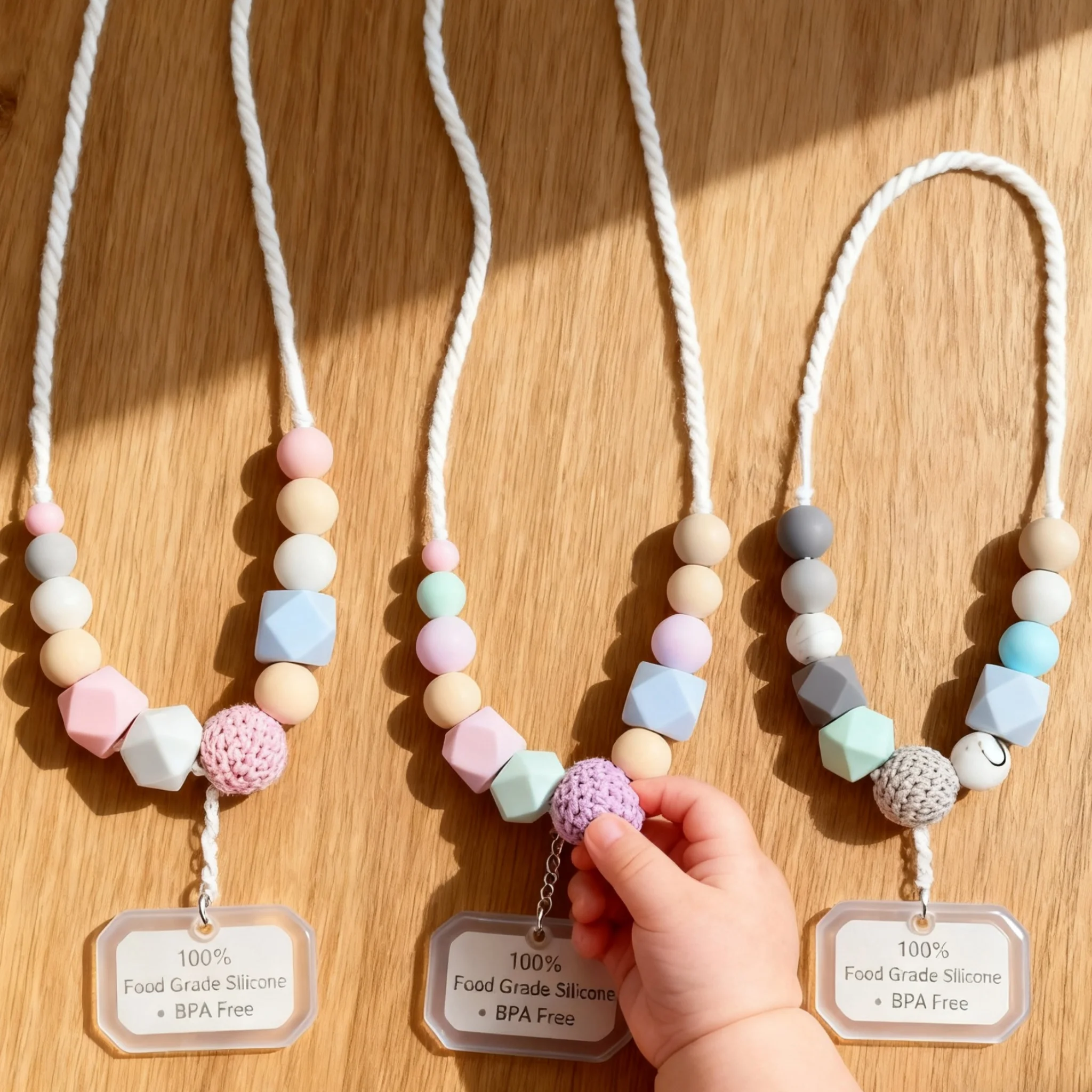 Рисунок 3 - силиконовое ожерелье для прорезывания зубов