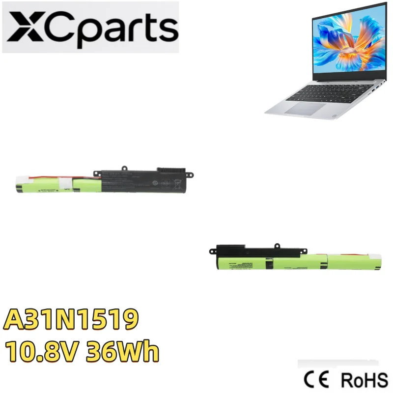 

3Cell New A31N1519 Laptop Battery For ASUS X540L X540 X540LA X540S X540LJ X540SA X540SC X540YA A540LA R540SA R540S 10.8V 36Wh