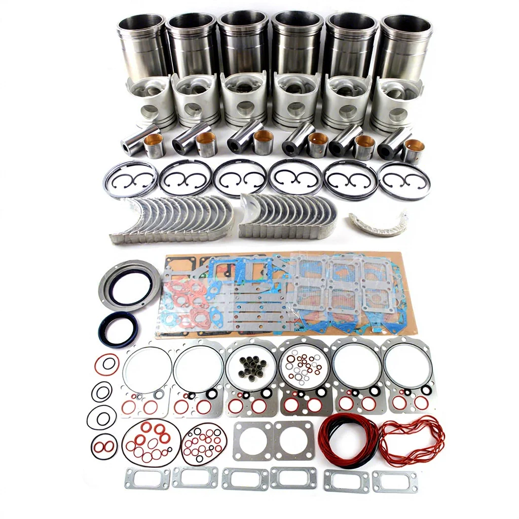 Engine Rebuild Kits Repair Kits Liner Kit Piston Kit for Isuzu 4LE2 4JJ1 4JB1 4JG1 4HK1 6HK1 6BG1 6BD1 6WG1 Ngine in stock