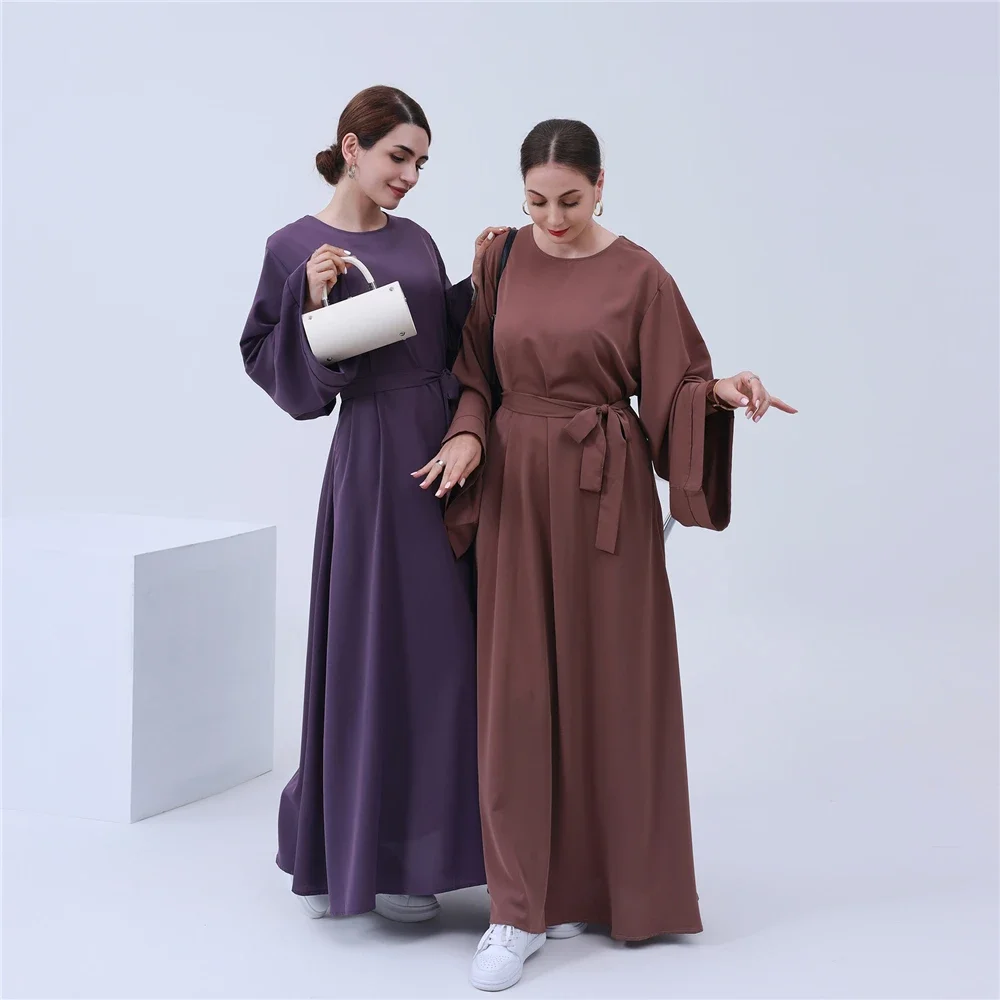 

Abaya Dubai Turkey Muslim Fashion Hijab Dress Kaftan Islam Clothing African Maxi Dresses For Women Vestido Robe Musulman De Mode
