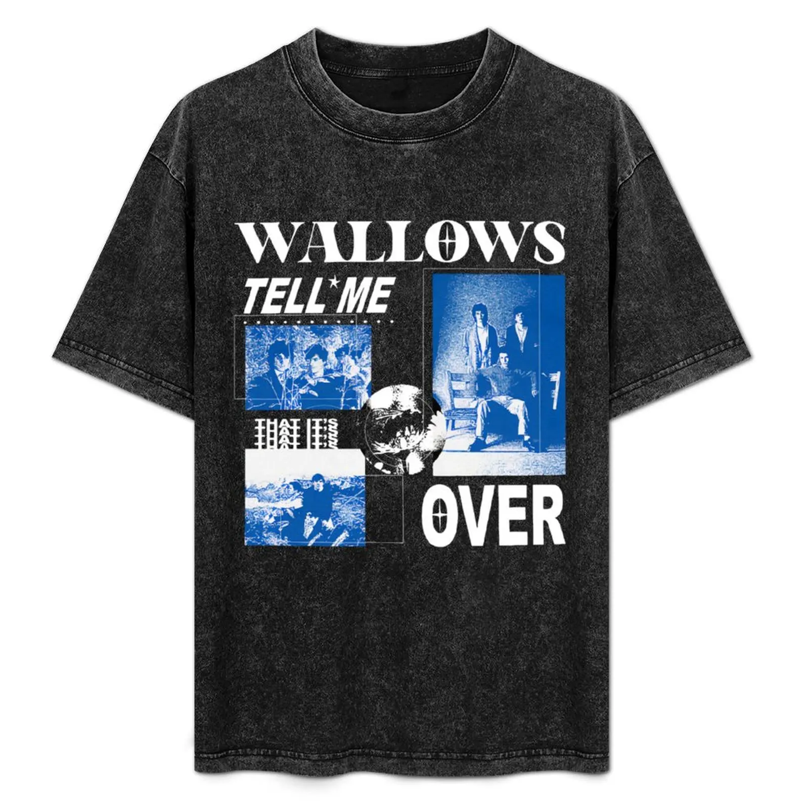 Wallows Bee Wallows Merch Camiseta unisex de mezcla de algodón, camiseta deportiva que absorbe la humedad
