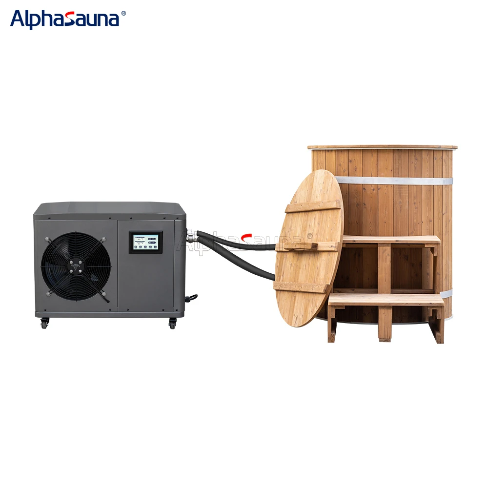 Outdoor Ice Bath Container Cold Plunge Chiller And Tub Barrel