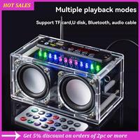 DIY Bluetooth Speaker 87.5-108MHZ FM Radio Stereo DIY Kit Bluetooth Speaker DIY Kit FM Radio Soldering Practice Kit,Requisite