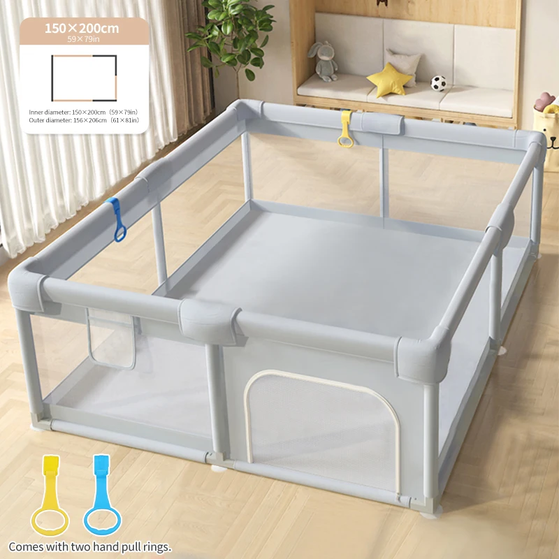 Grote Babybox voor Kinderen met Schuimbeschermer Babyspeeltuin voor 0 ~ 6 Jaar Oude Kinderen Ballenbak Box Indoor Baby Veiligheid F