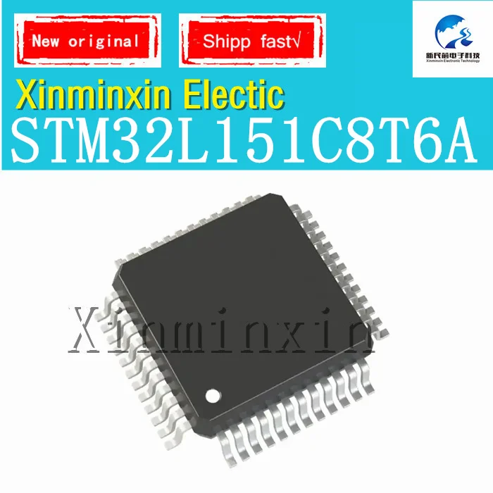 1-10 PCS/LOT  STM32L151C8T6A  STM32L 151C8T6A QFP-48 32-bit microcontroller MCU IC Chip 100% New  Original In Stock