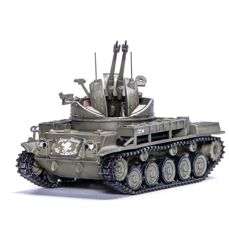 

1: 72 PN American M42 M-42 Double barreled Self Defense Tank Model Finished Collection Model