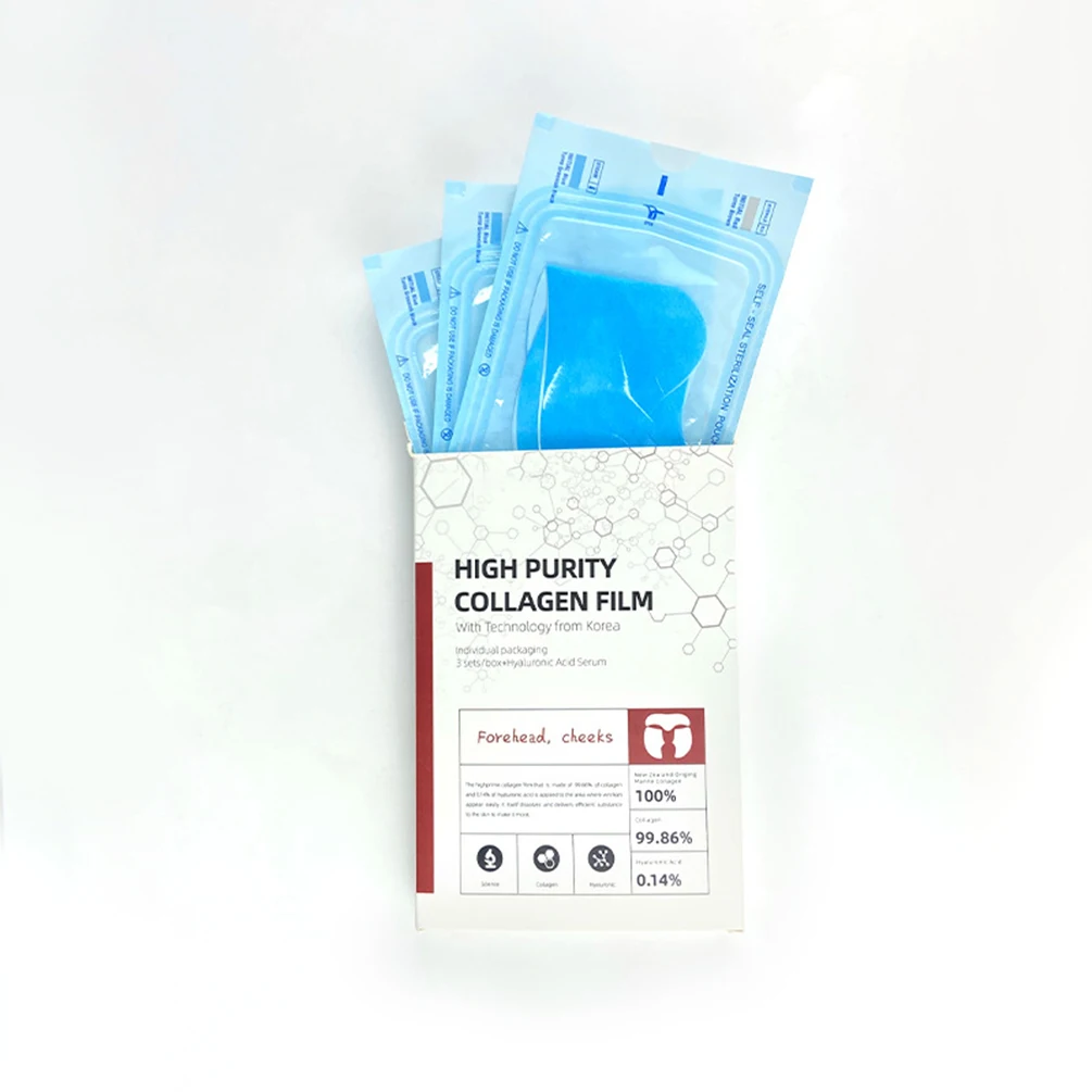 Máscara soluble de Labe privada, logotipo personalizado, hoja de relleno de colágeno hidrolizado, máscara facial, maquillaje hidratante antiarrugas, todo tipo de piel