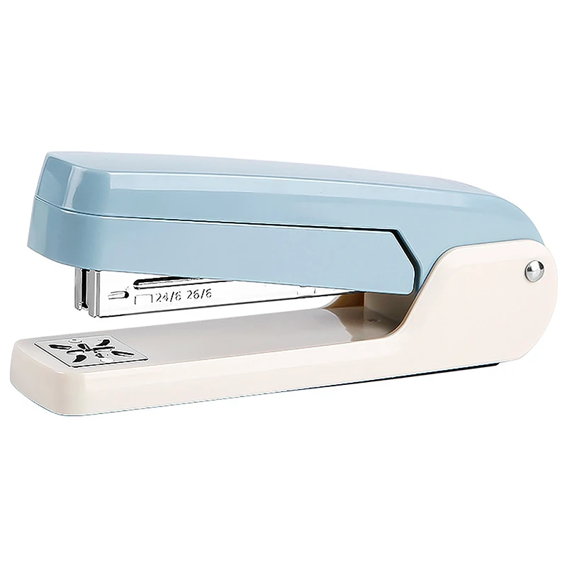 Large 360 Degree Rotatable Stapler For Students Home Office Use Stapling Machine Strong Clutch Large Capacity Staple Extractor
