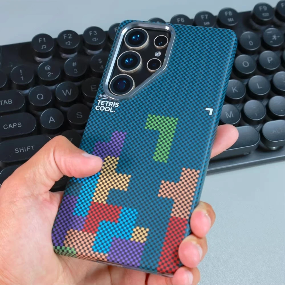 Splicing Squares Carbon Patter - Camera Lens Protector ulasan dan harga
