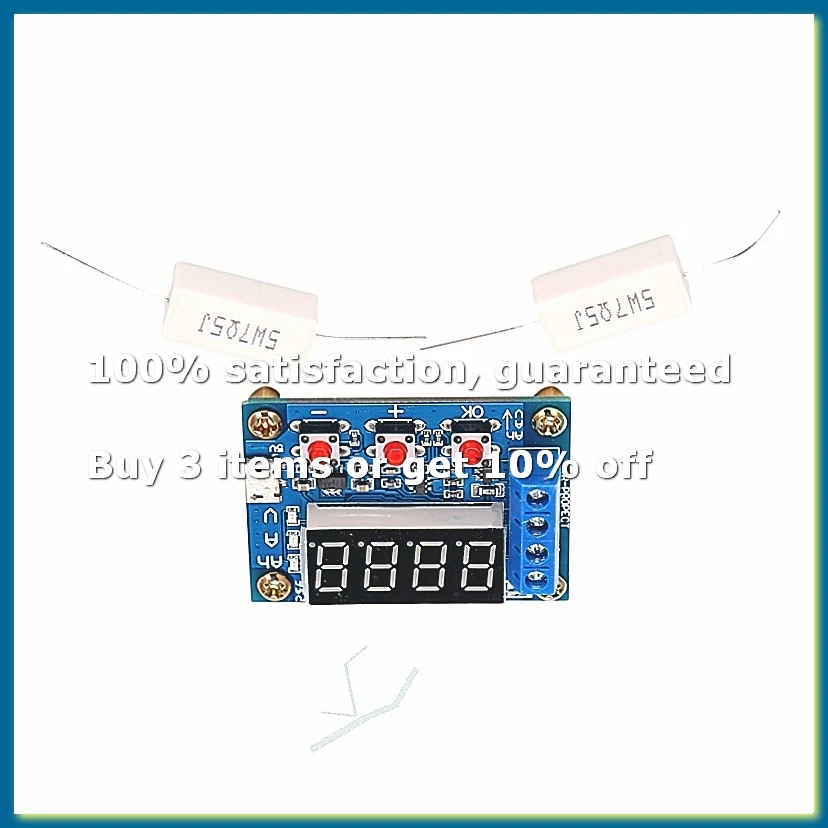 ZB2L3 Battery Tester LED Digital Display 18650 Lithium Battery Power Supply Test Resistance Lead-Acid Capacity-DT30