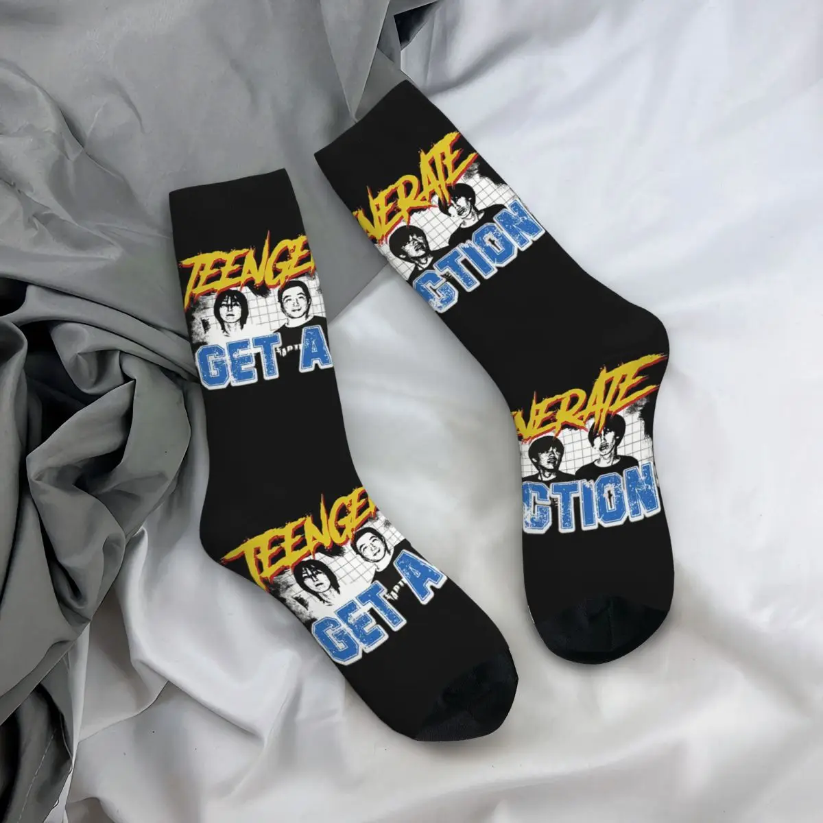 

Всесезонные чулки для экипажа, подростковые носки, длинные носки в стиле хип-хоп, аксессуары для мужчин и женщин, подарок на день рождения