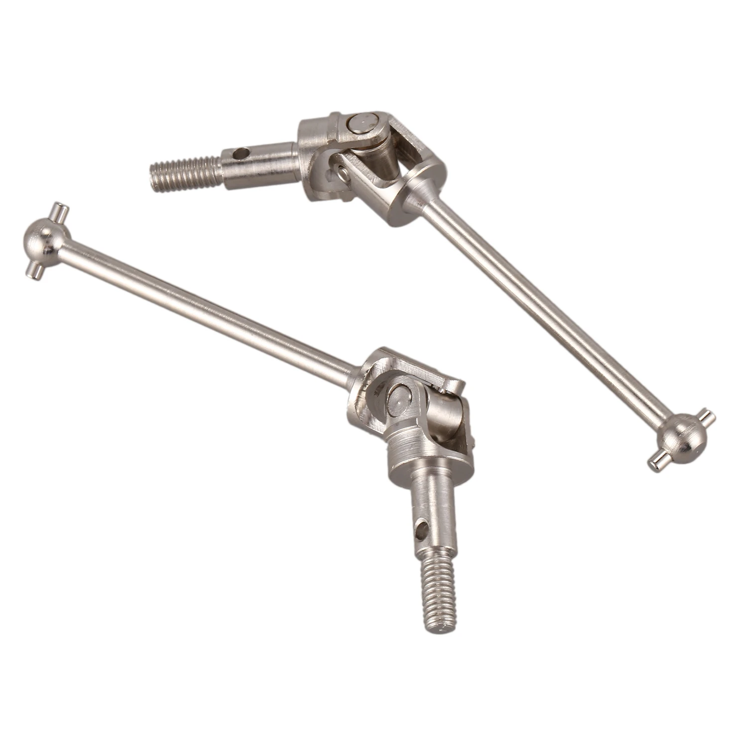 CYGJ-2個ユニバーサルドライブジョイントシャフト（HSP 94122/94101/94102 RCカーパーツ用）＆2個RCサーボアームホーン（RCツール用）