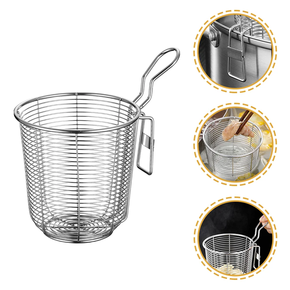 Hot Pot Colander Restaurant Strainer Kitchen Spaghetti Spoon Commercial Safe to Use Stainless Steel Mesh 304 Vegetable