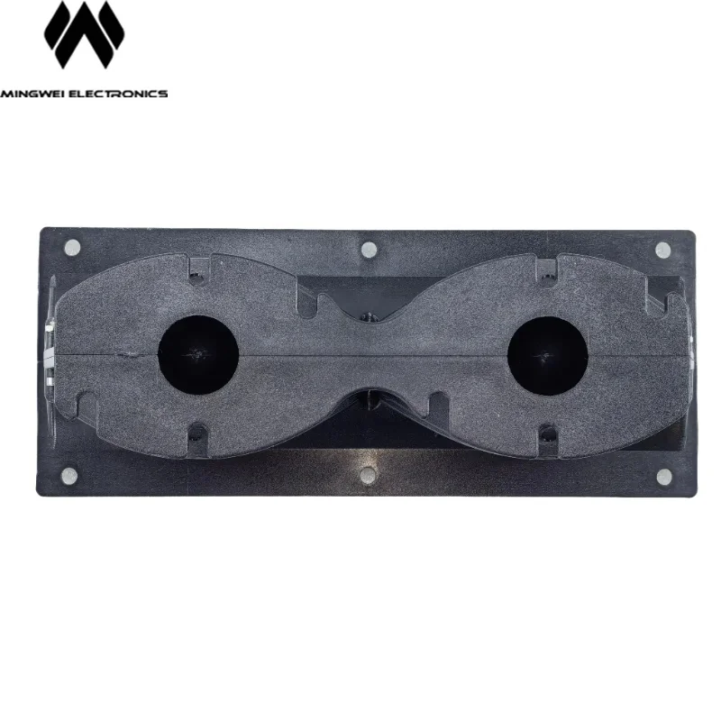 MW Audio Dual HF Horn for 5" Column Speaker & Line Array, 2x1" Throat, Size: 247.5×100.5×85.4mm - Image 6