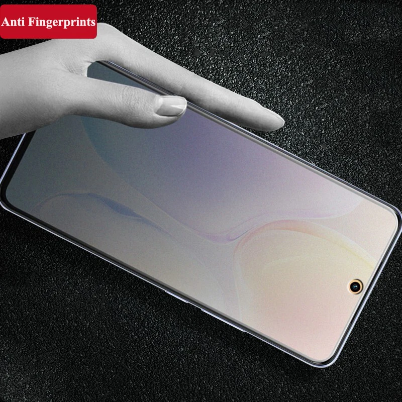 For VIVO X80 Lite X70 X60 X50 5G Matte Frosted Tempered Glass Screen Protector VOVO X80Lite Anti Fingerprints Glare Film