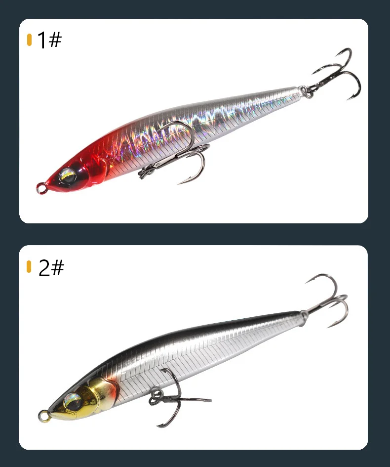 Zitternder sinkender Bleistift 10g 15g 21g 26g Wobbler Bass Fish Tackle lockt Angel zubehör Troll ing Fisch köder Forellen makrele – Detail 7