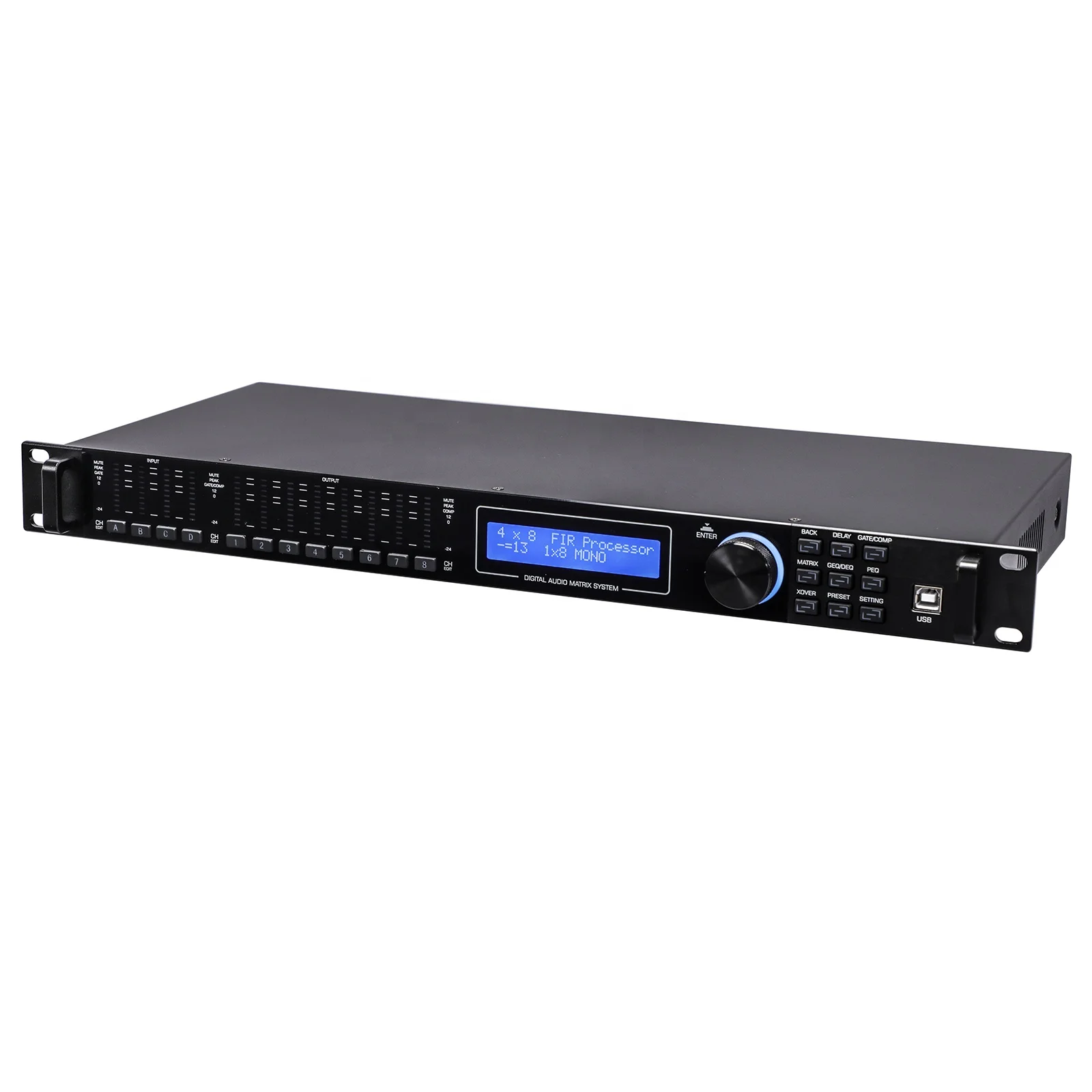 

LA DriveRack LA-408 Cost-Effective Professional 4-in 8-out/2 in 4 Out/3 in 6 Out Audio Processor Stage Performance Effector