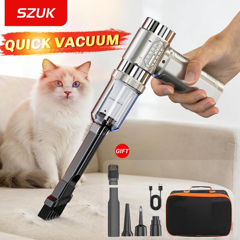 

Мини-электрический турбовентилятор-пылесос для автомобиля с регулируемой скоростью обдува, мощный турбовентилятор для чистки автомобиля и уборки на улице автомобильный пылесос пылесос для автомобиля пылесос ручной