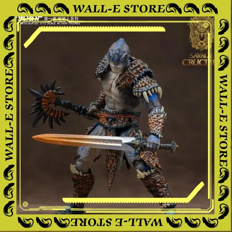 

В наличии: Фигурки аниме-персонажей Savage Crucible 1/12, серия Lizard Man, коллекционные ПВХ-модели, статуэтки, игрушки, куклы для мальчиков