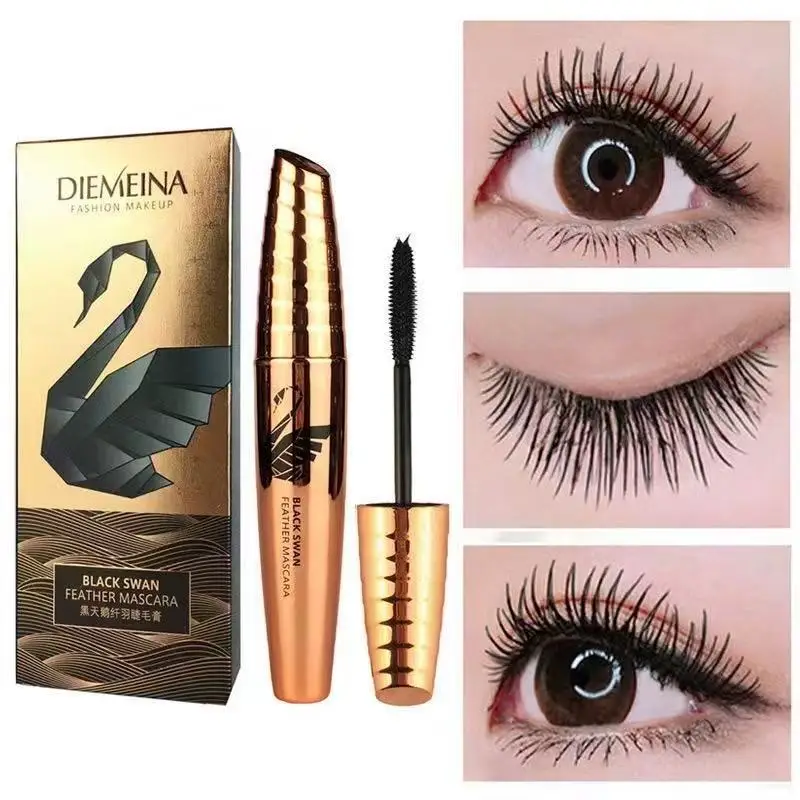 rimel-deimeina-black-swan-cilios-grossos-3d-longos-anormais-a-prova-d'agua-e-sem-manchas-escovados-alongados-grossos