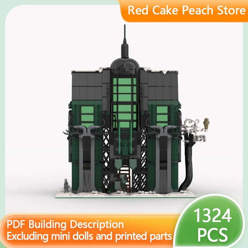 

City Street View Model MOC Building Bricks Popular Movie Base Modular Technology Gifts Holiday Assemble Children Toys Suit