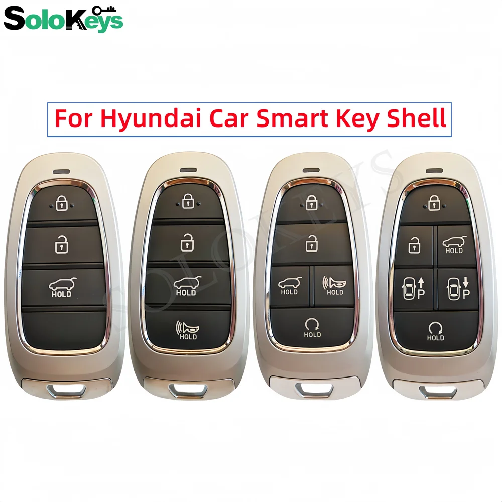 SOLOKEYS inteligentna obudowa zdalnego kluczyka zamiennik dla Hyundai Grandeur Tucson Santa Fe Sonata 95440-N9030/S1570/S1670/S1540/N1500