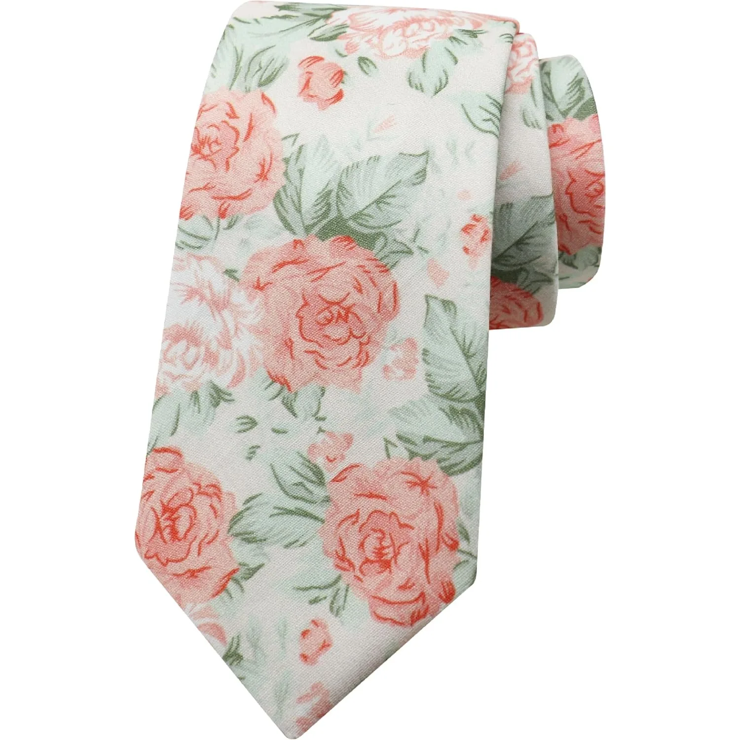 

Мужские галстуки с цветочным принтом, узкие хлопковые галстуки с цветочным принтом для мужчин, галстук для свадебных деловых рубашек
