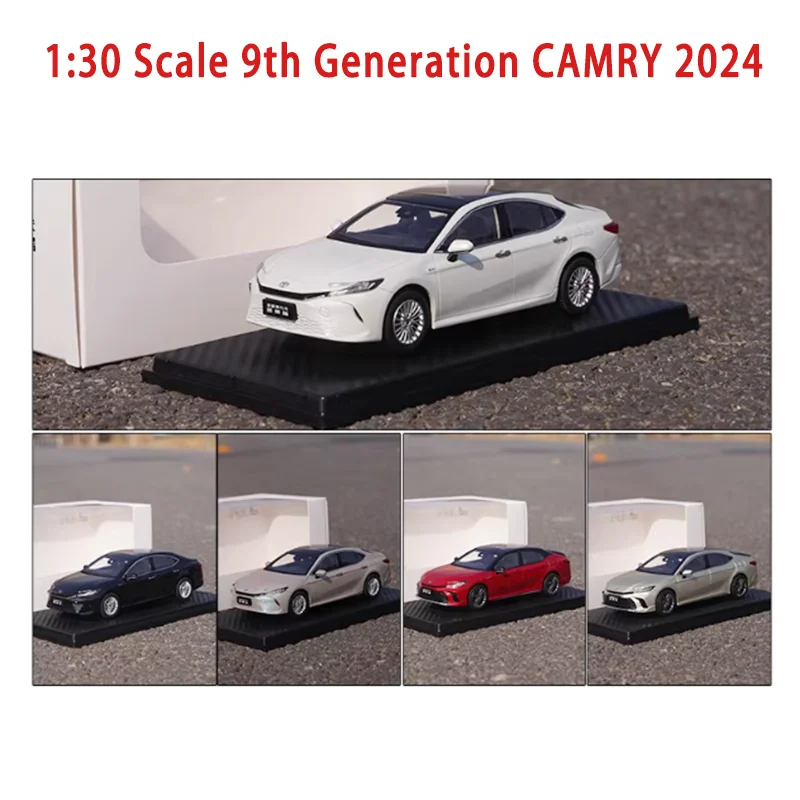 

Diecast 1:30 Scale 9th Generation Camry 2024 Alloy Simulation Car Model Collection Souvenirs Static Gift Display