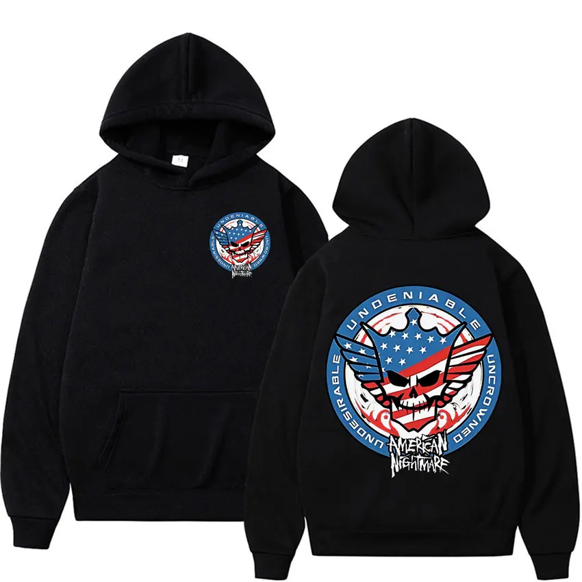 2025 Cody Rhodes American Nightmare Logo Pullovers Hoodie Men Women Harajuku Hip Hop Street Oversized Autumn/Winter Sweatshirt H