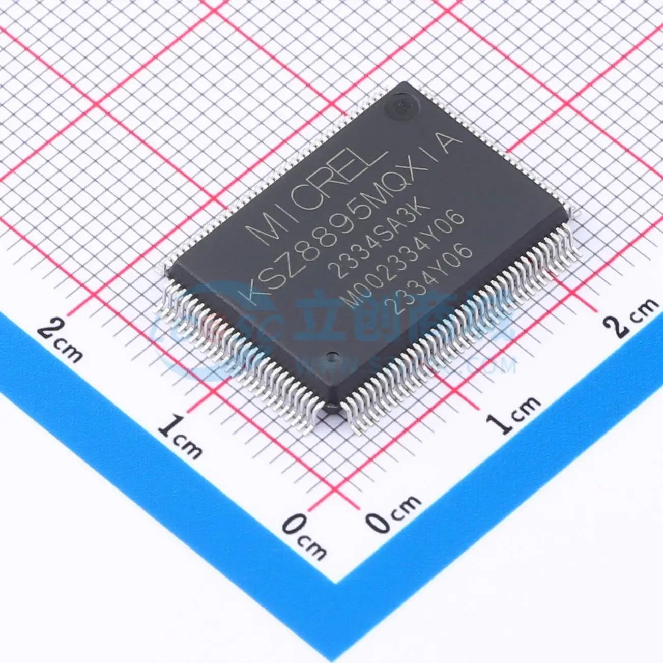 KSZ8895MQXIA Capa protetora